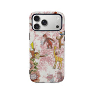 Curious Monkey and Giraffe Phone Case