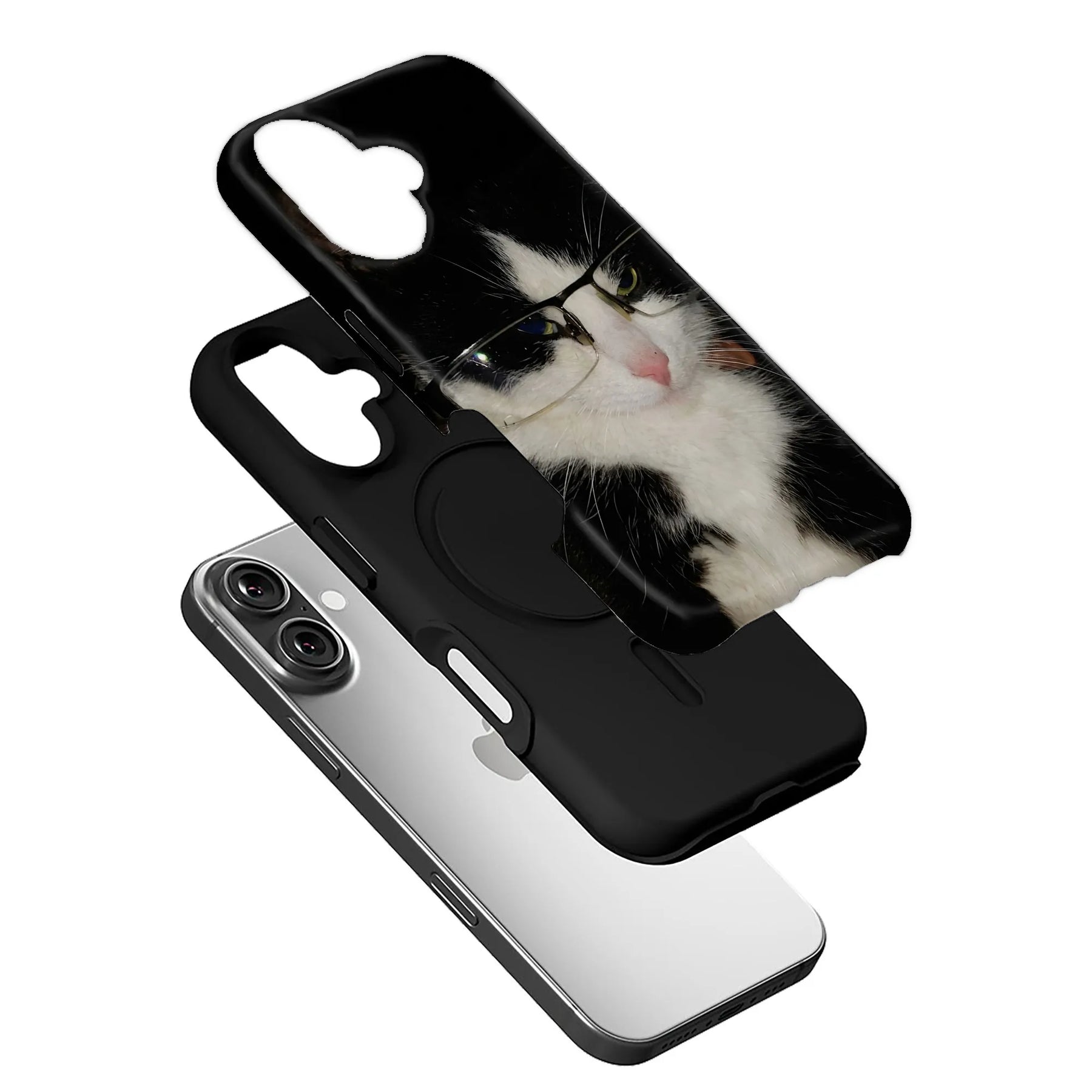 Sweet and Sultry kitty Cute Animal IPhone Phone Case - Premium Protective Phone Case - View 3