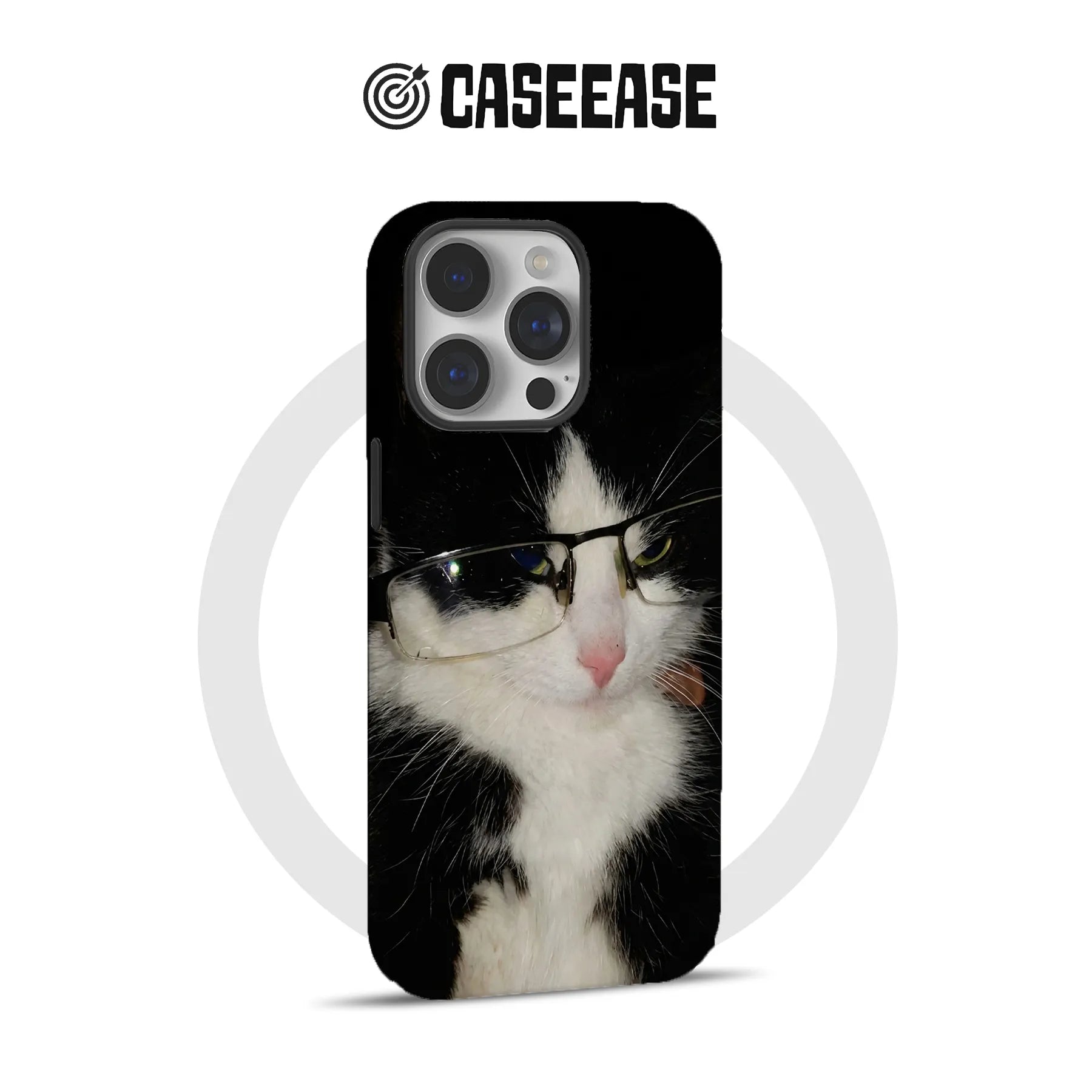 Sweet and Sultry kitty Cute Animal IPhone Phone Case - Premium Protective Phone Case - View 4