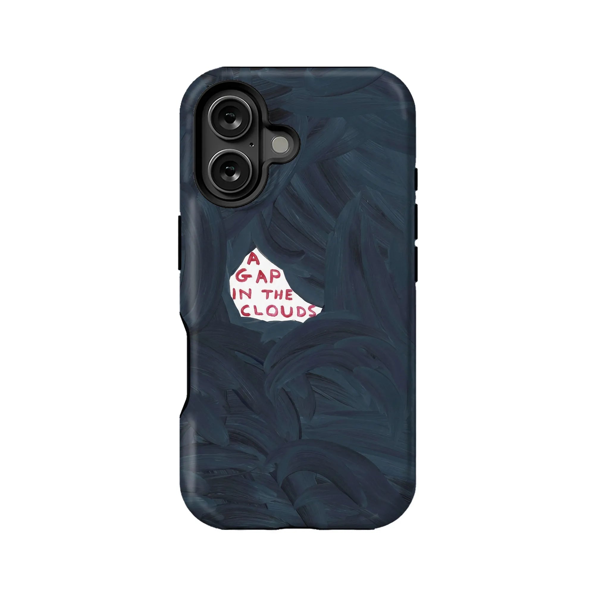 Clouds Text Art IPhone Phone Case - Premium Protective Phone Case - View 1