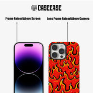 Flame Streetwear IPhone Phone Case - Premium Protective Phone Case - View 5