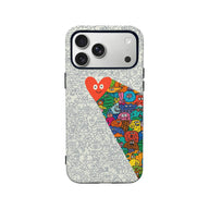 Heart Lighting Minimalist IPhone Phone Case - Premium Protective Phone Case - View 2