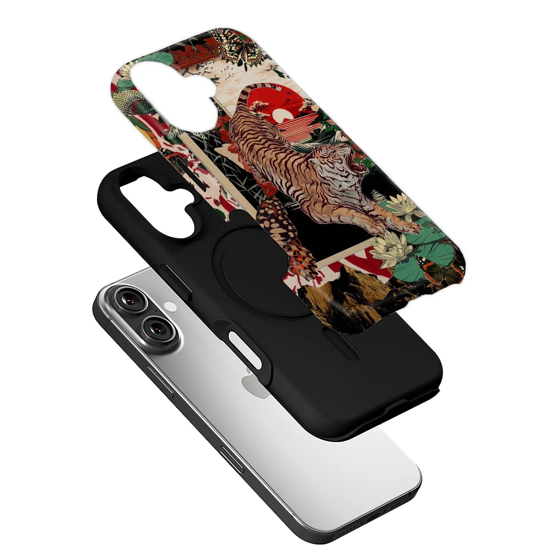 Japanese Inspired Tiger Phone Case