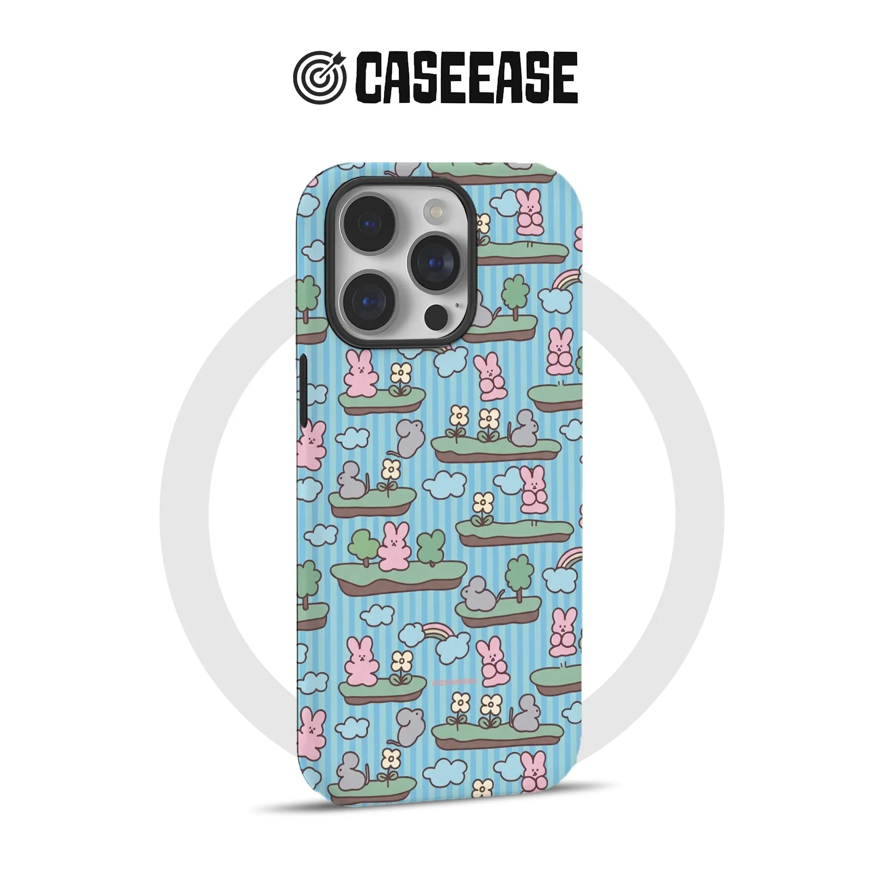 Cute Bunny Pattern Phone Case
