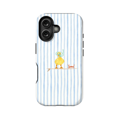 Cute Snorkeling Duck Phone Case