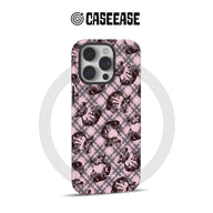 Cute Pink Pudding Bow Phone Case