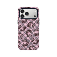 Cute Pink Pudding Bow Phone Case