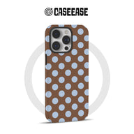 Stylish Brown Dot Phone Case
