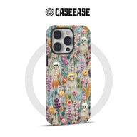 Skeleton Floral Pattern Phone Case