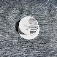 Text Art Anime Phone Grip & Stand - Grayscale Character Holder