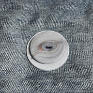 Intense White Horse Eye Close-up Phone Grip & Stand - Unique Animal Art Holder