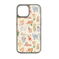 Holographic Chrome Cat Phone Case - Playful Feline Design
