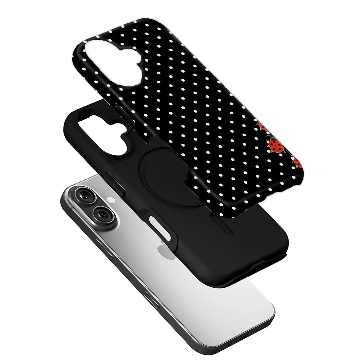 Polka Dot Ladybug Phone Case - Stylish Protection