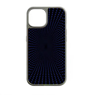 Holographic Chrome Phone Case for iPhone 15 Pro - Starry Night Design