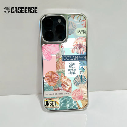 Ocean Themed Phone Case - Vibrant Coastal Design & Protection
