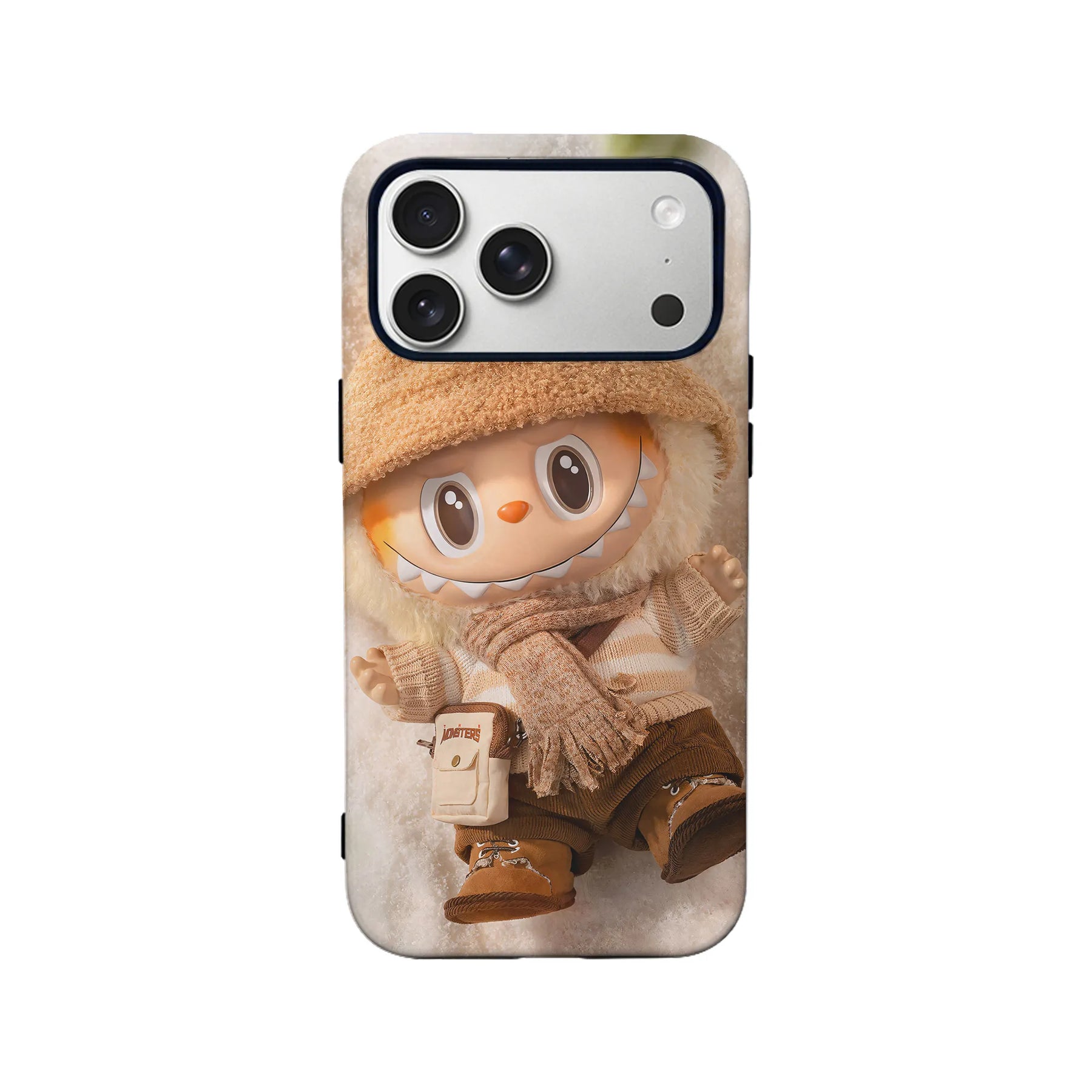 Funda para teléfono con forma de muñeca Labubu