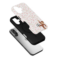 Cute Monkey Soccer Phone Case
