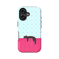 Hanging Cat Phone Case for Pet Lovers