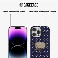 Cute Pusheen Cat Polka Dot Phone Case