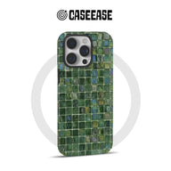 Mosaic Green Phone Case - Stylish & Durable