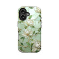 Elegant Magnolia Floral Phone Case