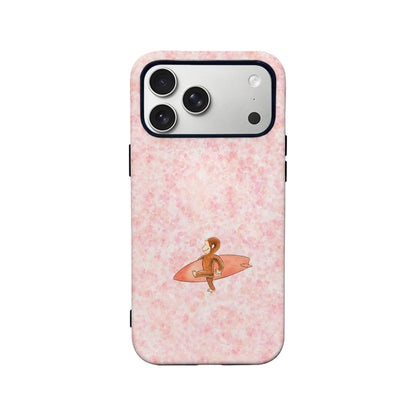 Surfing Monkey Phone Case