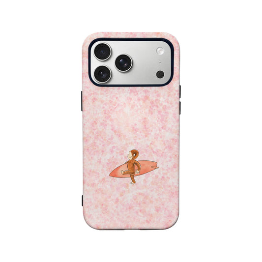Surfing Monkey Phone Case