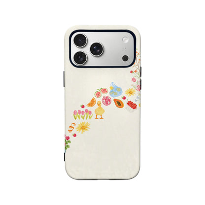 Colorful Garden Theme Phone Case