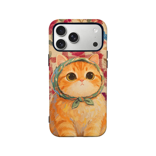Cute Orange Cat Phone Case