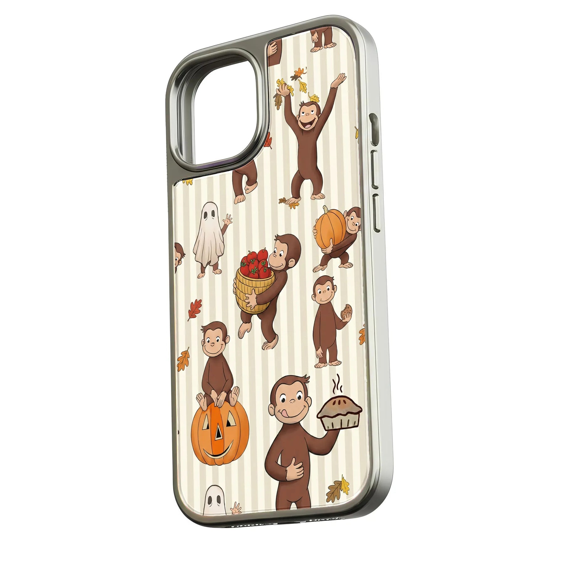 Curious Monkey Phone Case - Fun Character Design & Seasonal Vibes