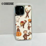 Curious Monkey Phone Case - Fun Character Design & Seasonal Vibes