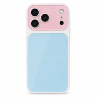 Dopamine Color Block iPhone Case - Pink Blue white background variant image