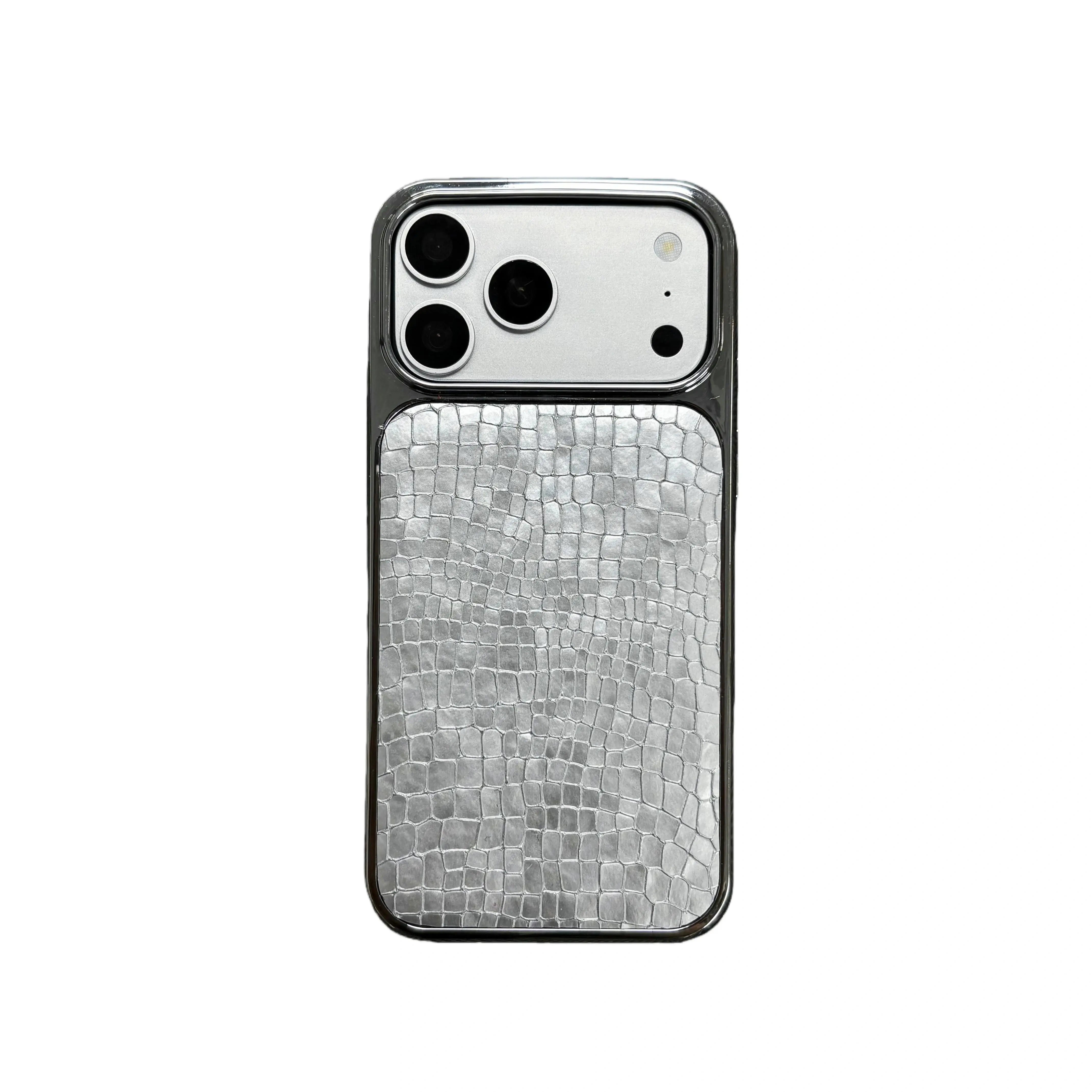 Leather Texture Anti-Drop Protective Case for iPhone 17/14 Pro - High-End Phone Accessories, Smartphone Cover for Device Protection summerwins,summerwins (main image)