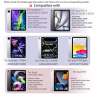 KENKE Magnetic Rotatable Detachable Tablet Case with Pencil Holder, Protective Flip Cover Compatible with iPad, Smart Tablet Accessories, Tablet Casing, Removable Cover, Tablet Covers (main image)