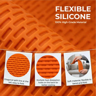 Flexible Silicone Aluminum Phone holder stand, Bendable Rollable Foldable Design, Universal Adjustable Anti-Slip Desktop Mount for Phone Tablet Laptop, Portable Ergonomic Holder for Home Office Travel-YY (main image)