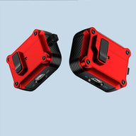 For AirPods 1/2/3/4 & AirPods Pro 1/2/3 Gen Case, Secure Lock Auto Pop-Up Lid Military Grade Shockproof Hard Shell Protective Cover, Full Body Drop Protection Armor Earphone Case with Visible LED & USB-C/Lightning Compatibility (main image)