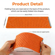 Flexible Silicone Aluminum Phone holder stand, Bendable Rollable Foldable Design, Universal Adjustable Anti-Slip Desktop Mount for Phone Tablet Laptop, Portable Ergonomic Holder for Home Office Travel-YY (main image)