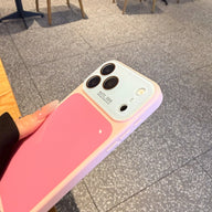Summer Vibe Dopamine Color Block Phone Case for iPhone 17/16/15/14/13 Pro Max – Soft Touch Minimal Aesthetic Shockproof Cover, Cute Multi-Color Everyday Protective Case.LU7 (main image)